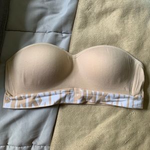 Strapless bra by vs pink